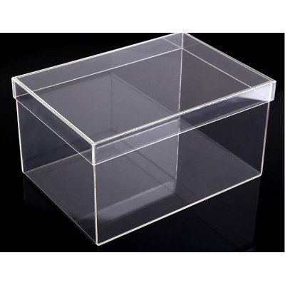 Whole Sale Large Clear Acrylic Boxes With Lids